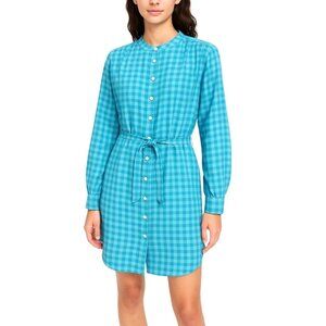 Xirena Winnie Shirt Dress Tie Waist Button Front